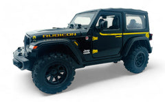 Jeep Wrangler Rubicon 3 Door 1:24 Removable Top diecast scale model car collectible