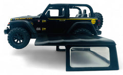 Jeep Wrangler Rubicon 3 Door 1:24 Removable Top diecast scale model car collectible