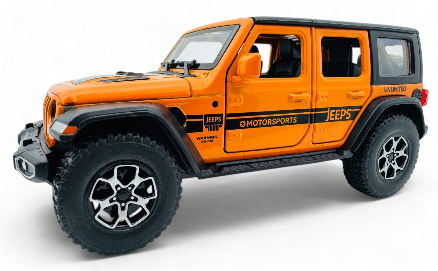 Jeep Wrangler Motorsports 1:24 diecast Scale Model car