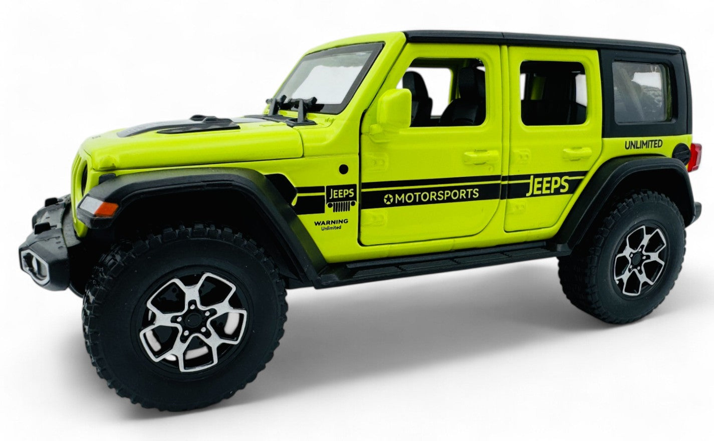 Jeep Wrangler Motorsports 1:24 diecast Scale Model car