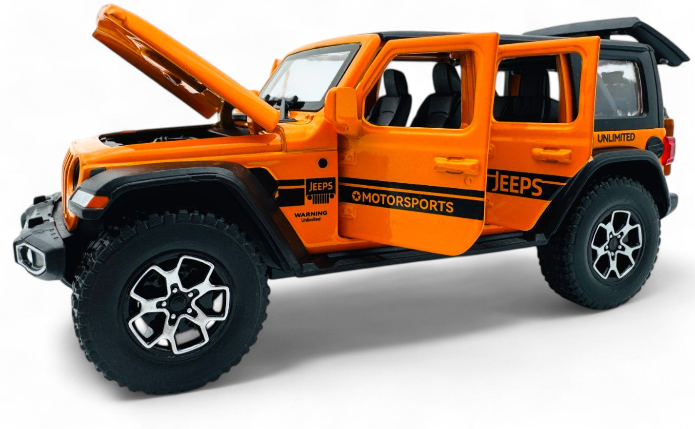 Jeep Wrangler Motorsports 1:24 diecast Scale Model car