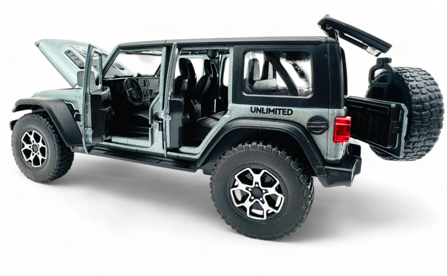 Jeep Wrangler Motorsports 1:24 diecast Scale Model car