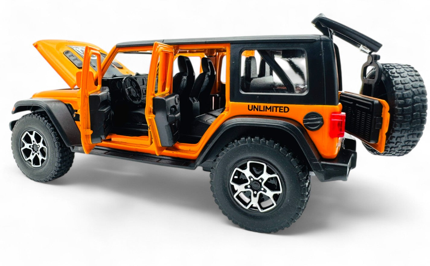 Jeep Wrangler Motorsports 1:24 diecast Scale Model car