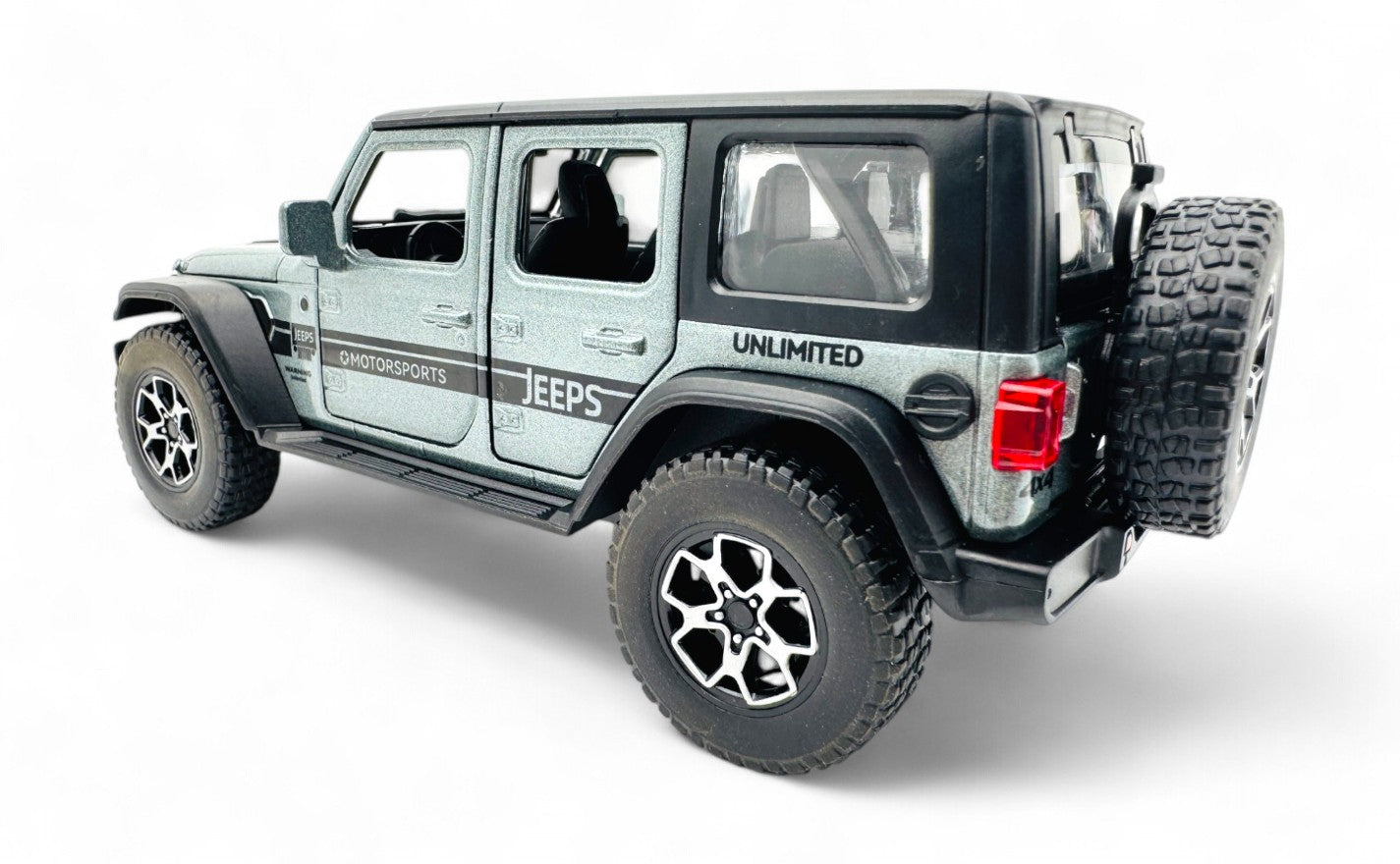 Jeep Wrangler Motorsports 1:24 diecast Scale Model car