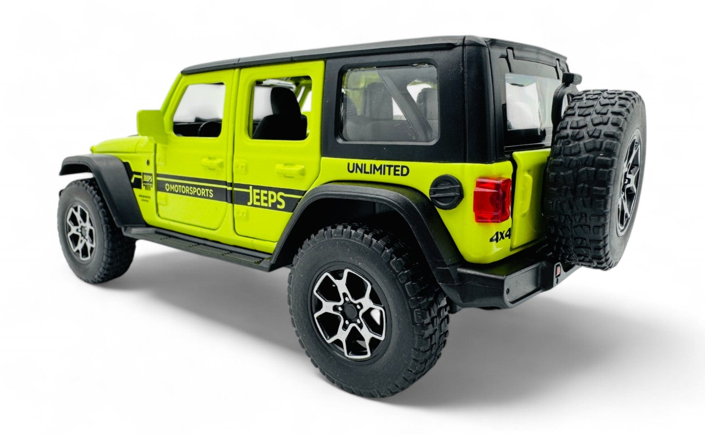 Jeep Wrangler Motorsports 1:24 diecast Scale Model car