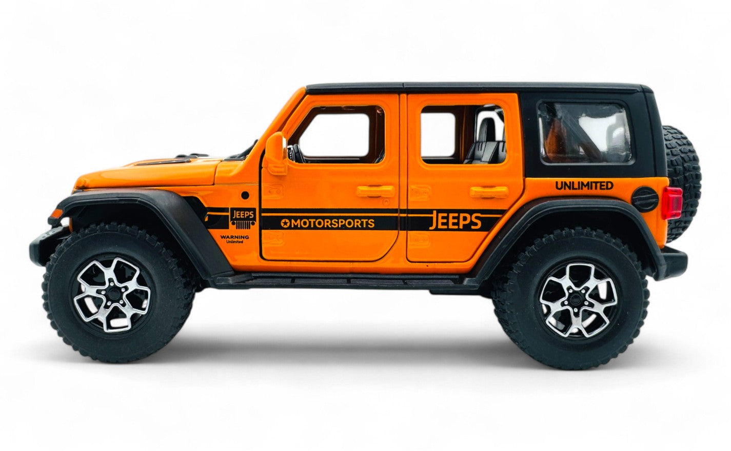 Jeep Wrangler Motorsports 1:24 diecast Scale Model car