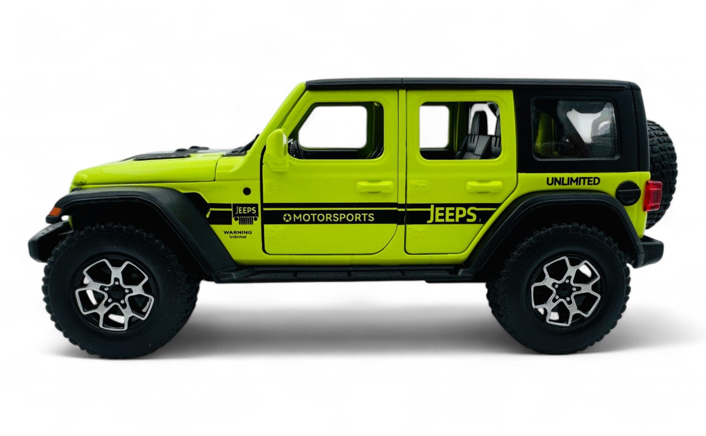 Jeep Wrangler Motorsports 1:24 diecast Scale Model car