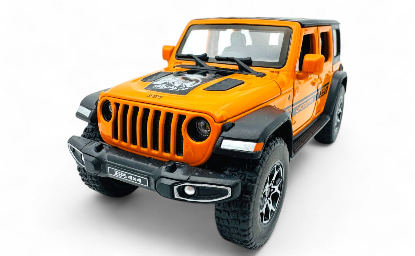 Jeep Wrangler Motorsports 1:24 diecast Scale Model car