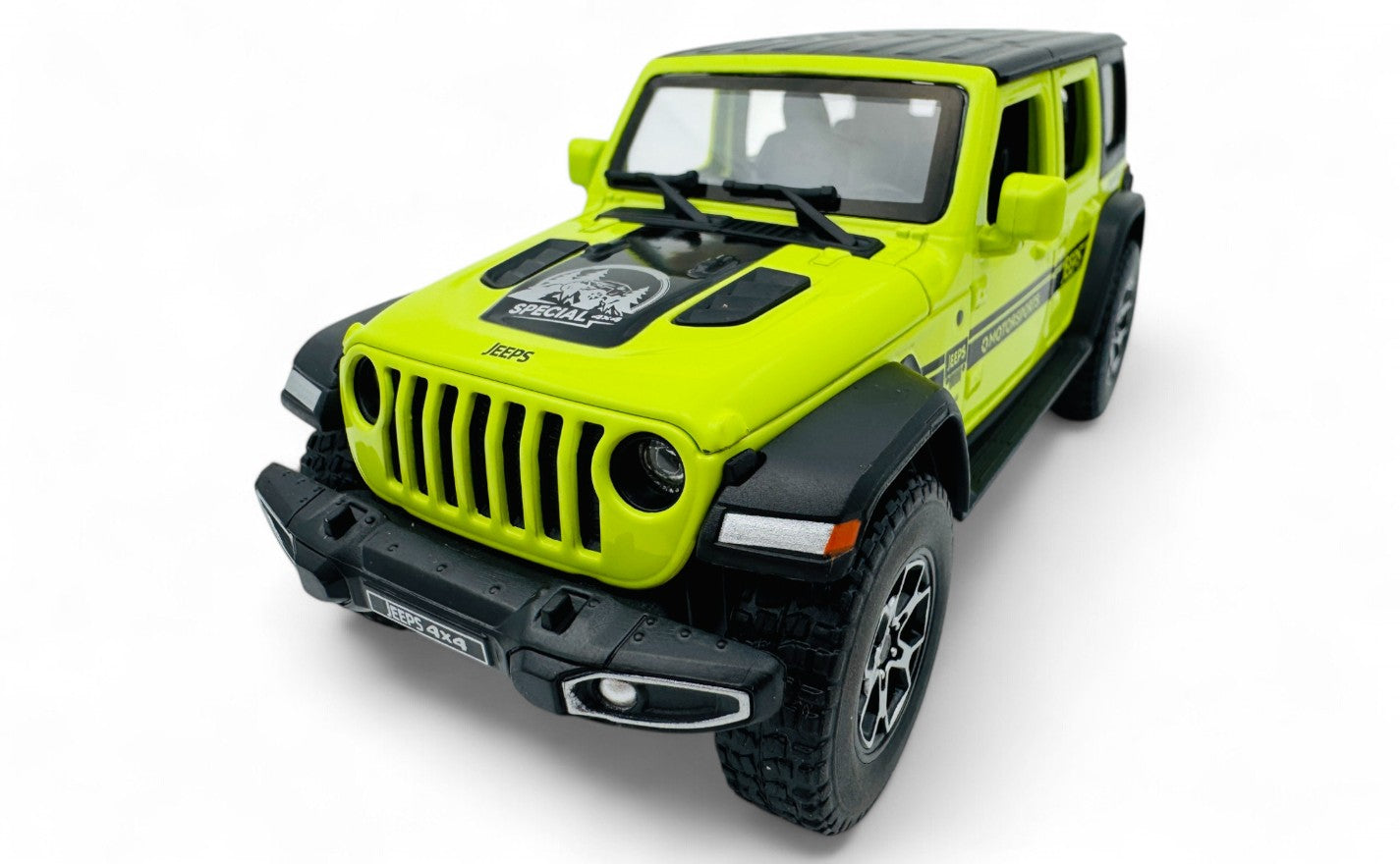 Jeep Wrangler Motorsports 1:24 diecast Scale Model car