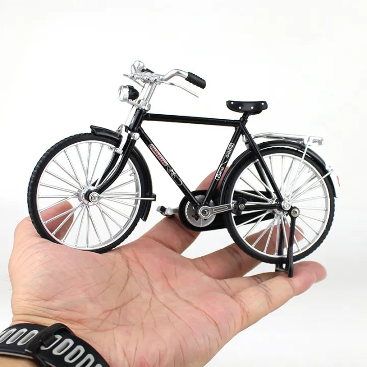 Classic Bicycle Metal Scale Model Diecast Miniature Collection with accessories