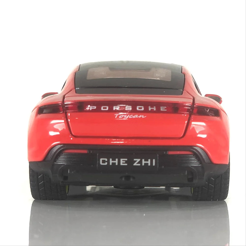 Porsche Taycan Turbo S 1:24 diecast scale model car