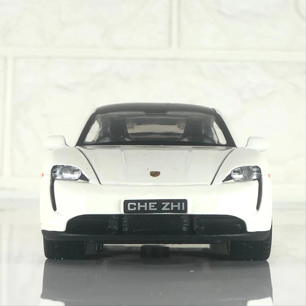 Porsche Taycan Turbo S 1:24 diecast scale model car