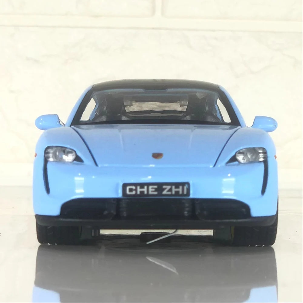 Porsche Taycan Turbo S 1:24 diecast scale model car