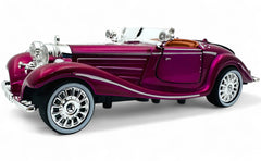 1936 Mercedes Benz 500K 1:24 Roadster diecast scale model car collectible