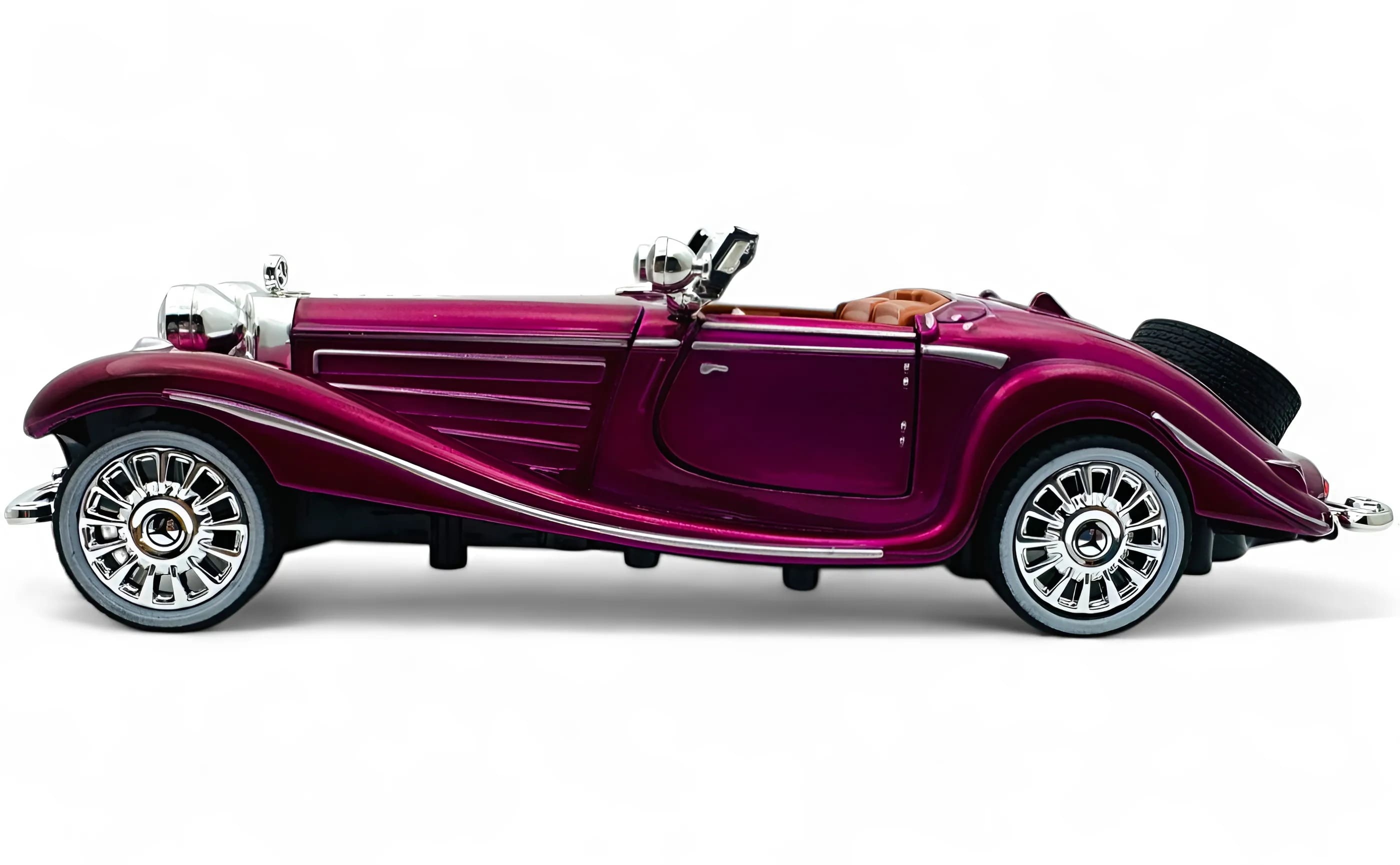 1936 Mercedes Benz 500K 1:24 Roadster diecast scale model car collectible