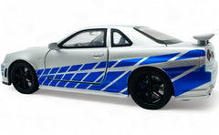 Nissan Skyline GT-R R34 Fast & Furious 1:24 diecast scale model car