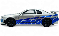 Nissan Skyline GT-R R34 Fast & Furious 1:24 diecast scale model car