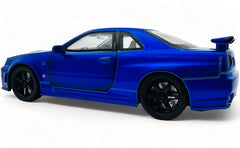 Nissan Skyline GT-R R34 Fast & Furious 1:24 diecast scale model car