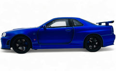 Nissan Skyline GT-R R34 Fast & Furious 1:24 diecast scale model car
