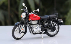 Royal Enfield Classic 350 Signals Sandstorm 1:15 licensed die-cast scale model bike & 2 Extra Tanks