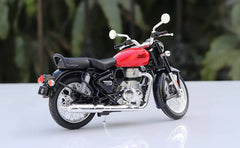 Royal Enfield Classic 350 Signals Sandstorm 1:15 licensed die-cast scale model bike & 2 Extra Tanks