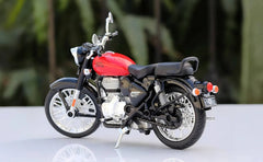 Royal Enfield Classic 350 Signals Sandstorm 1:15 licensed die-cast scale model bike & 2 Extra Tanks