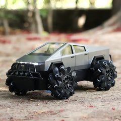 Remote Control Drift Tesla Pickup Truck – 360° Rotation, Monster Tyres, LED Lights & Powerful Sound | 1:12 Scale | Assorted Colors