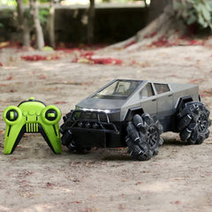 Remote Control Drift Tesla Pickup Truck – 360° Rotation, Monster Tyres, LED Lights & Powerful Sound | 1:12 Scale | Assorted Colors