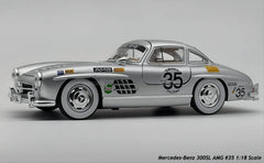 Mercedes-Benz 300SL AMG #35 diecast scale model - Large size