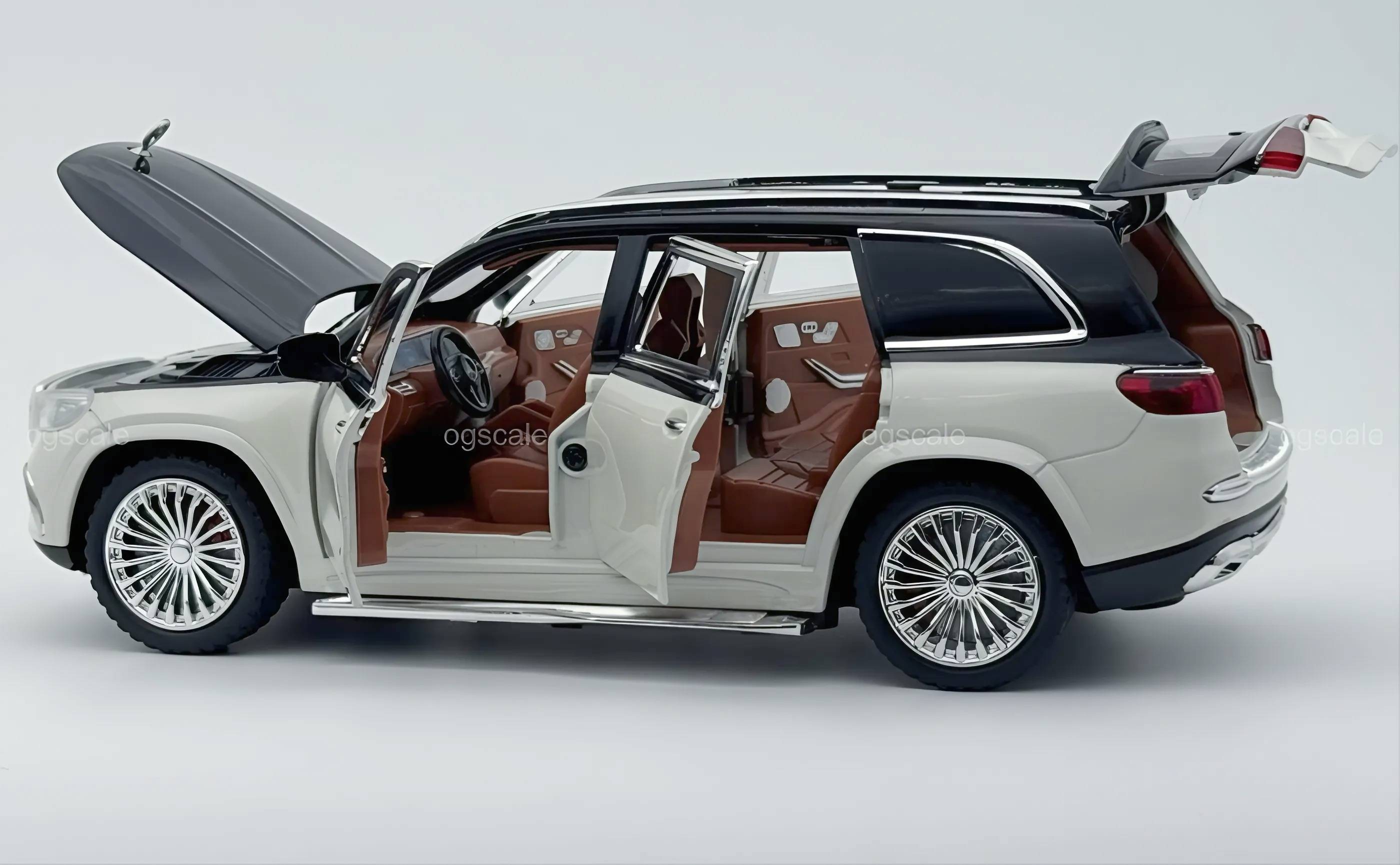 Mercedes-Benz Maybach GLS600 Models diecast scale model car collectible - Large size