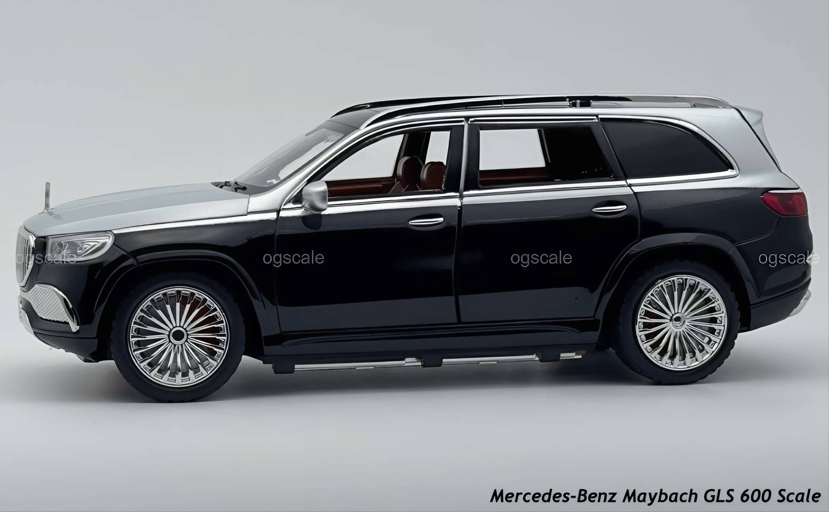 Mercedes-Benz Maybach GLS600 Models diecast scale model car collectible - Large size
