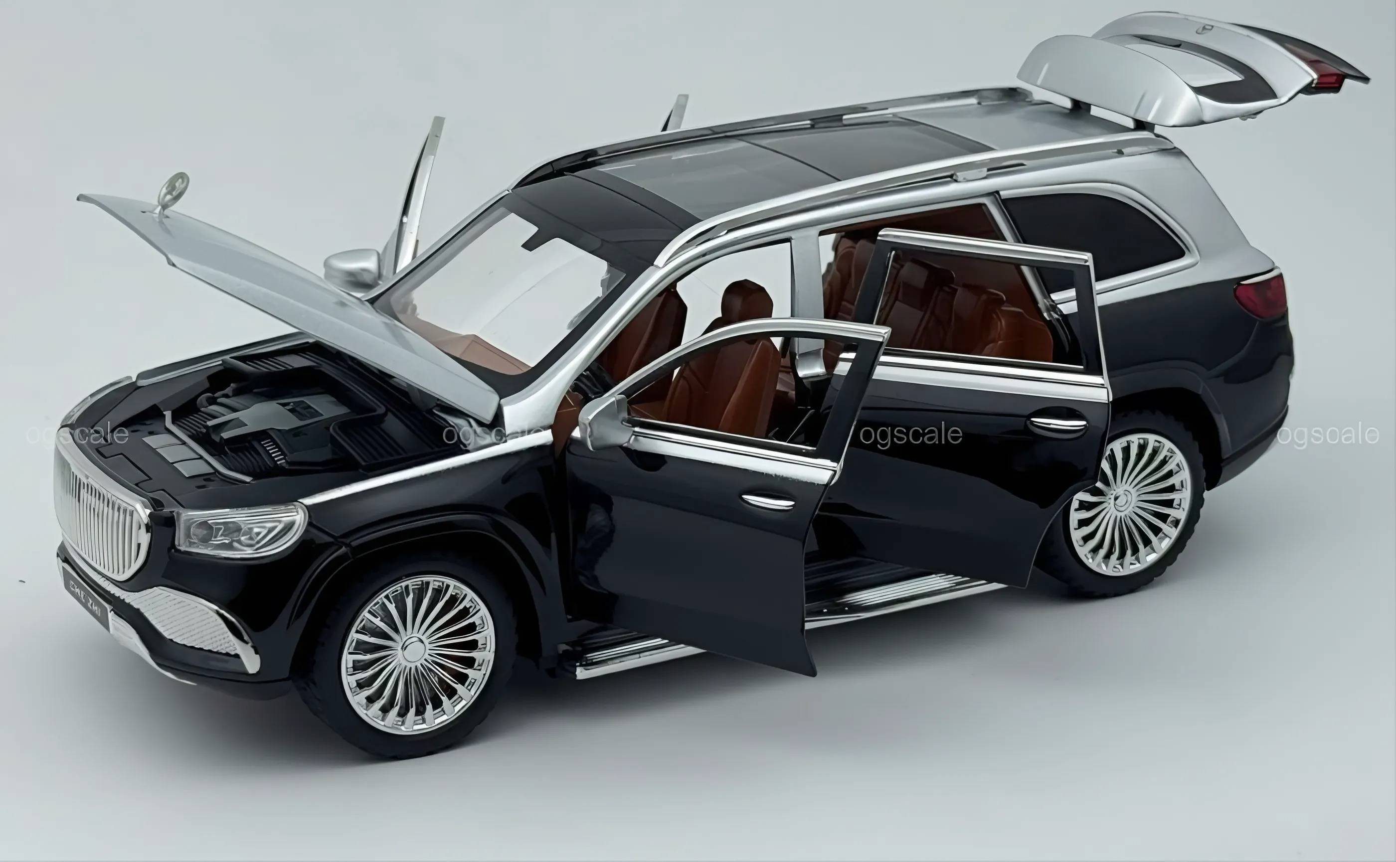 Mercedes-Benz Maybach GLS600 Models diecast scale model car collectible - Large size