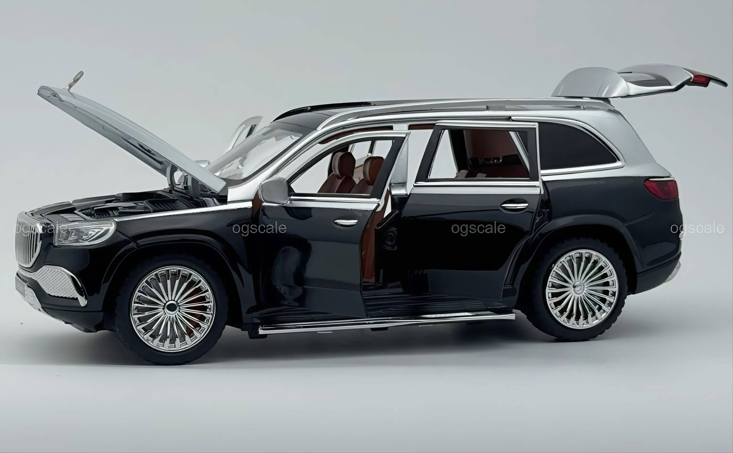 Mercedes-Benz Maybach GLS600 Models diecast scale model car collectible - Large size