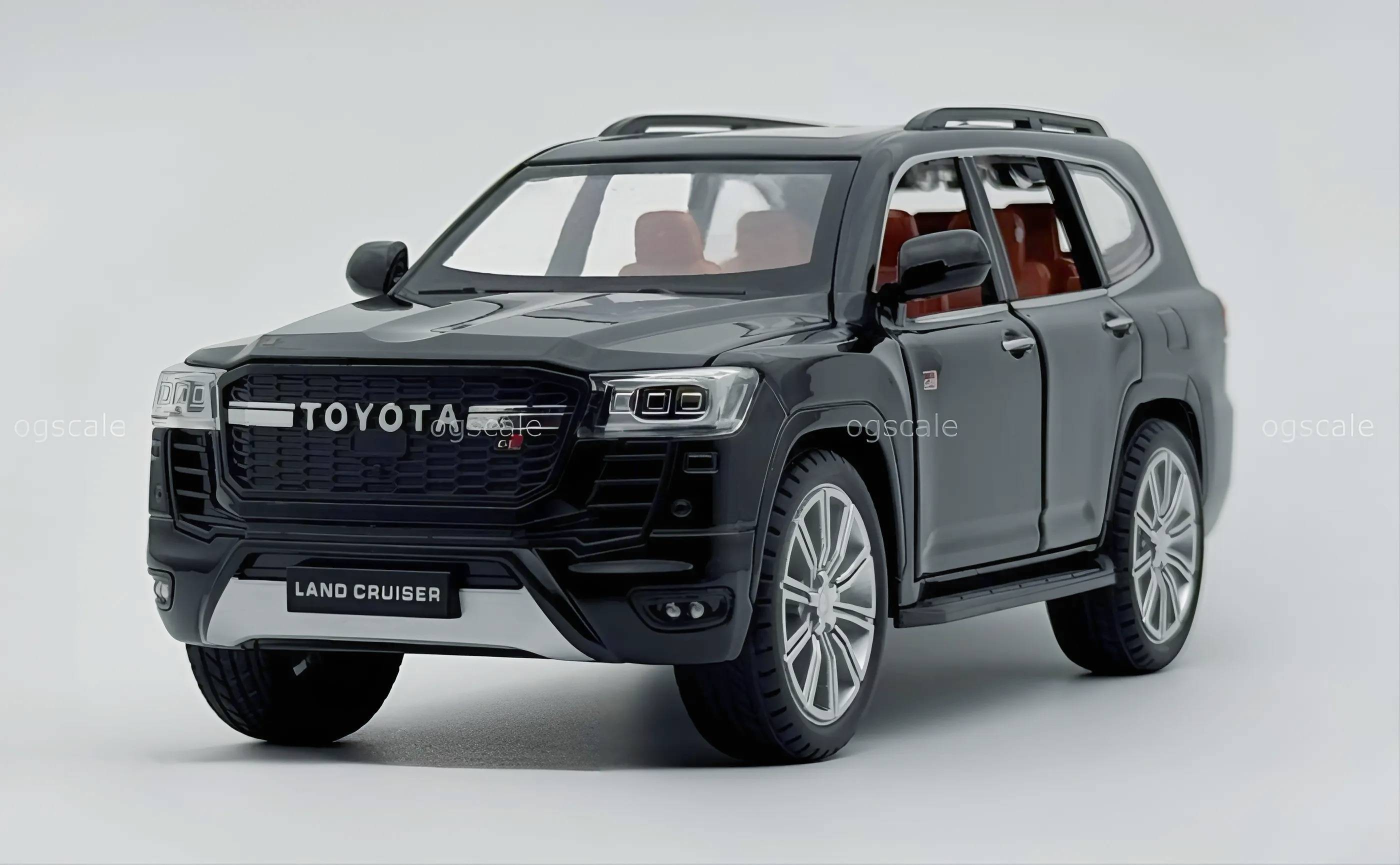 Toyota LC300 GR Sport diecast scale model miniature car - Large size