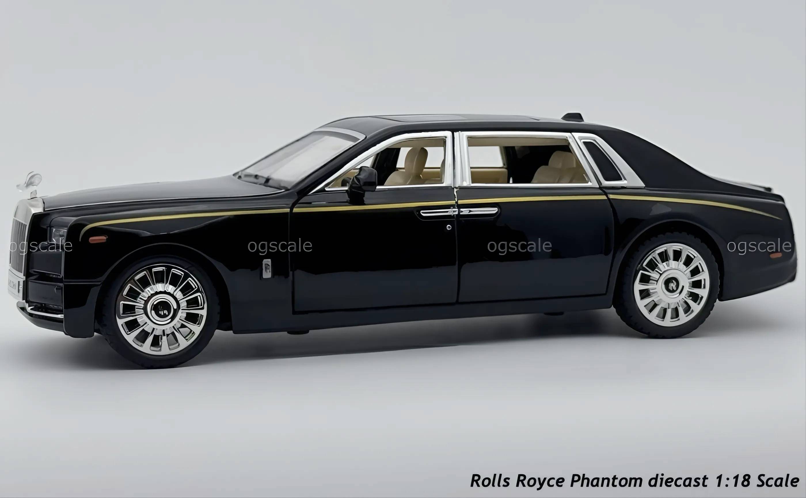 Rolls Royce Phantom 1:24 diecast scale model car collectible | Assorted Color