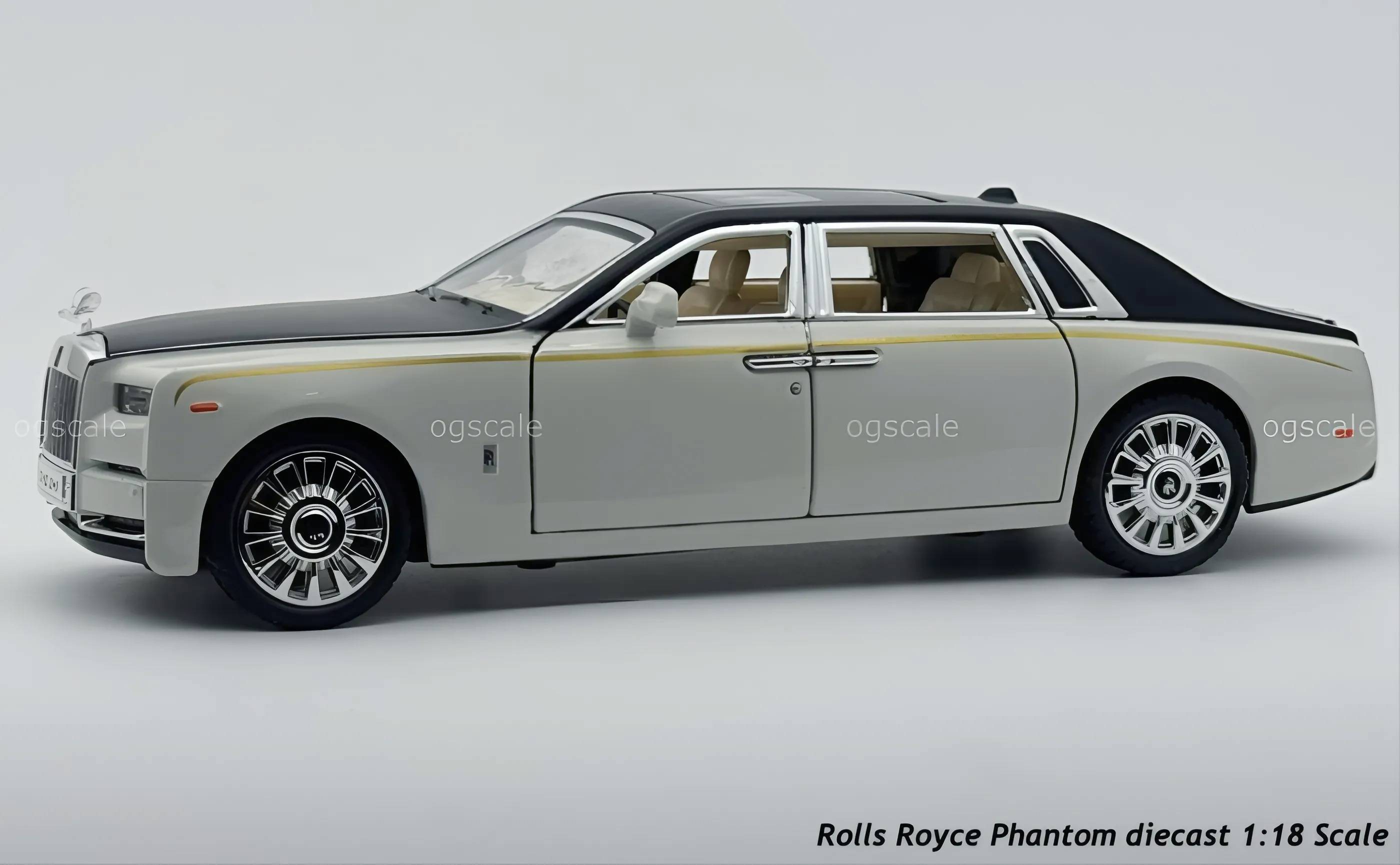 Rolls Royce Phantom 1:24 diecast scale model car collectible | Assorted Color