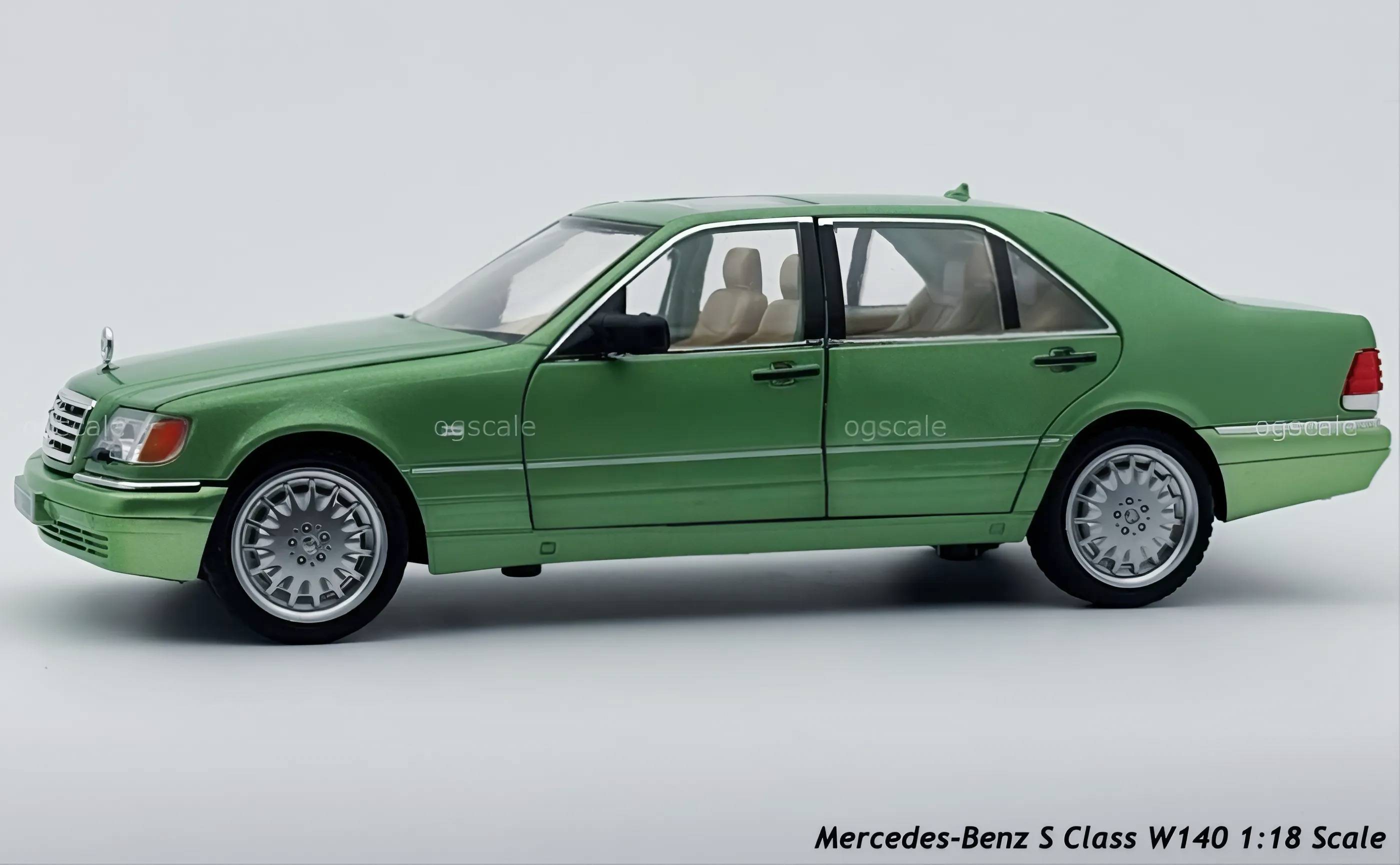1997 Mercedes-Benz S-Class W140 diecast scale model car - Large size