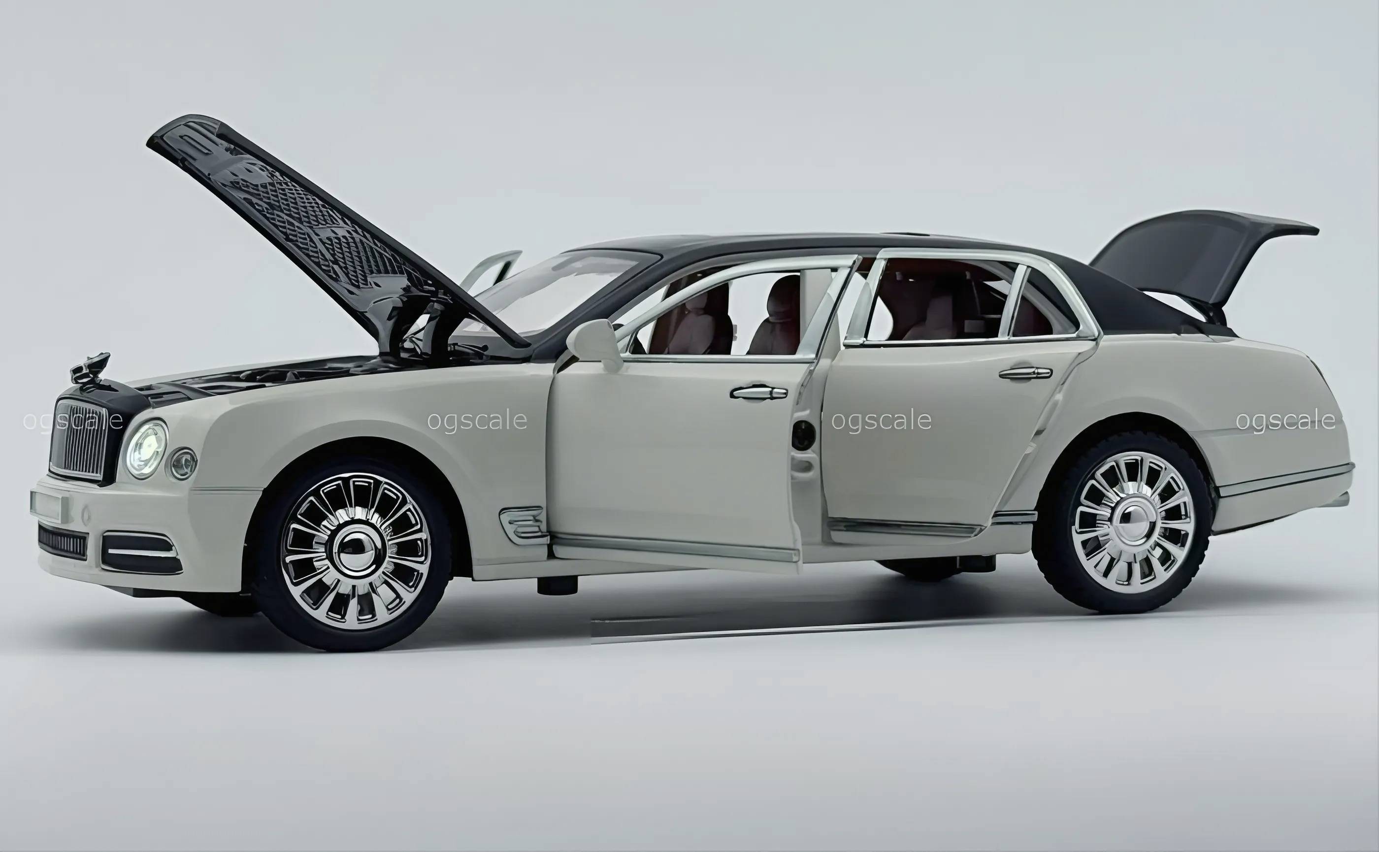 Bentley Mulsanne diecast Scale Model Car - Large size