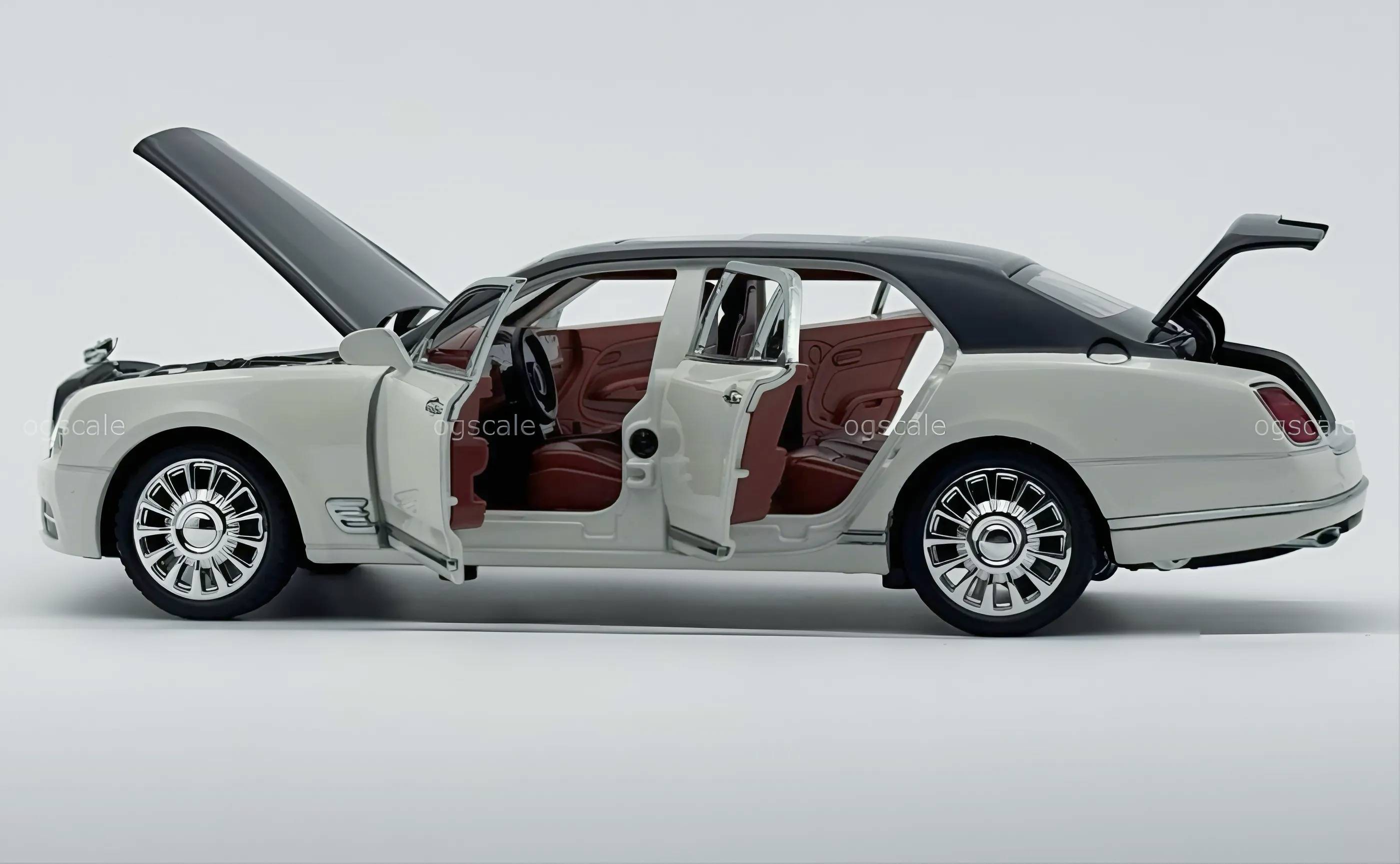 Bentley Mulsanne diecast Scale Model Car - Large size