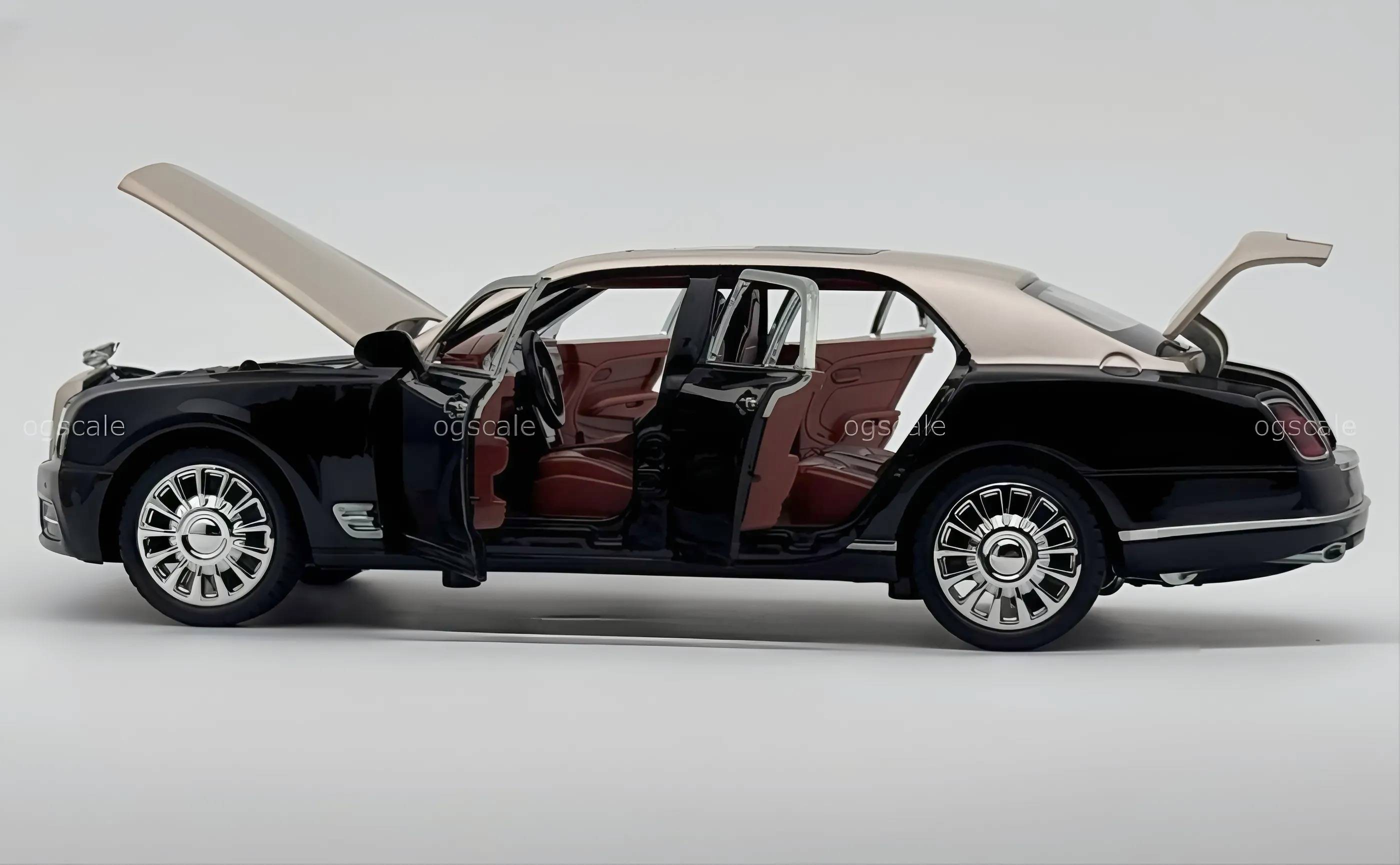 Bentley Mulsanne diecast Scale Model Car - Large size