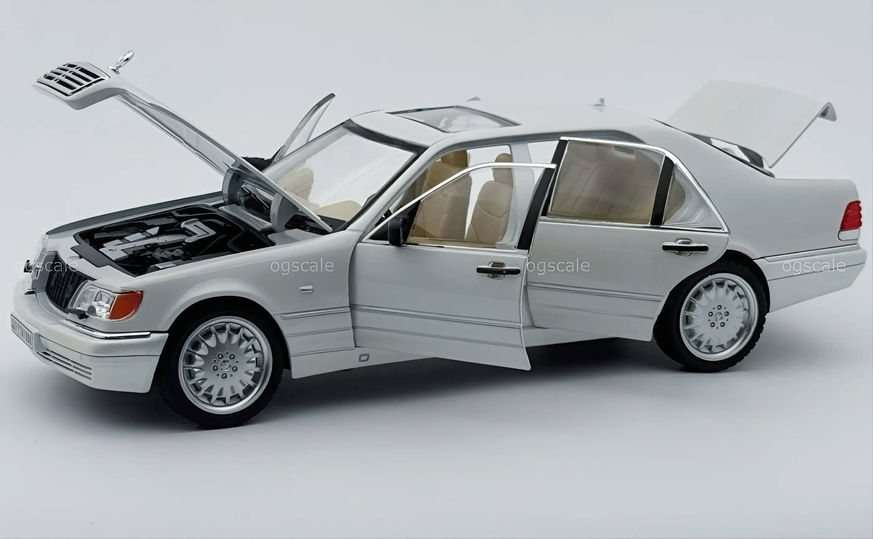 1997 Mercedes-Benz S-Class W140 diecast scale model car - Large size