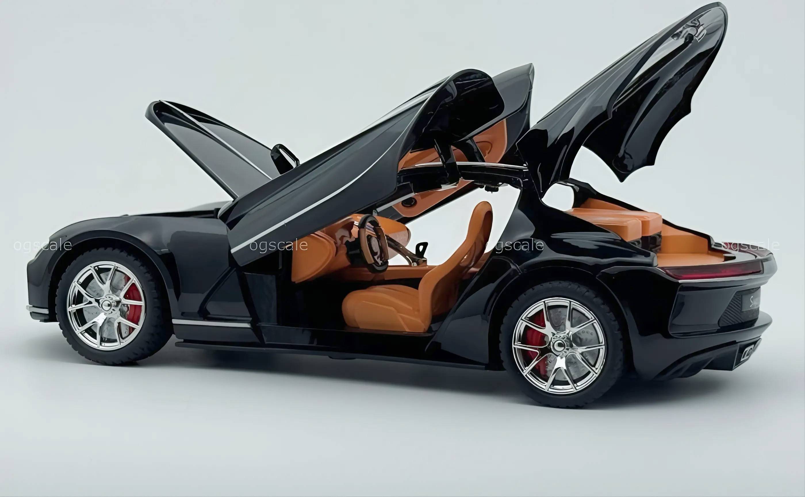Bugatti Atlantic diecast Scale Model collectible - Large size