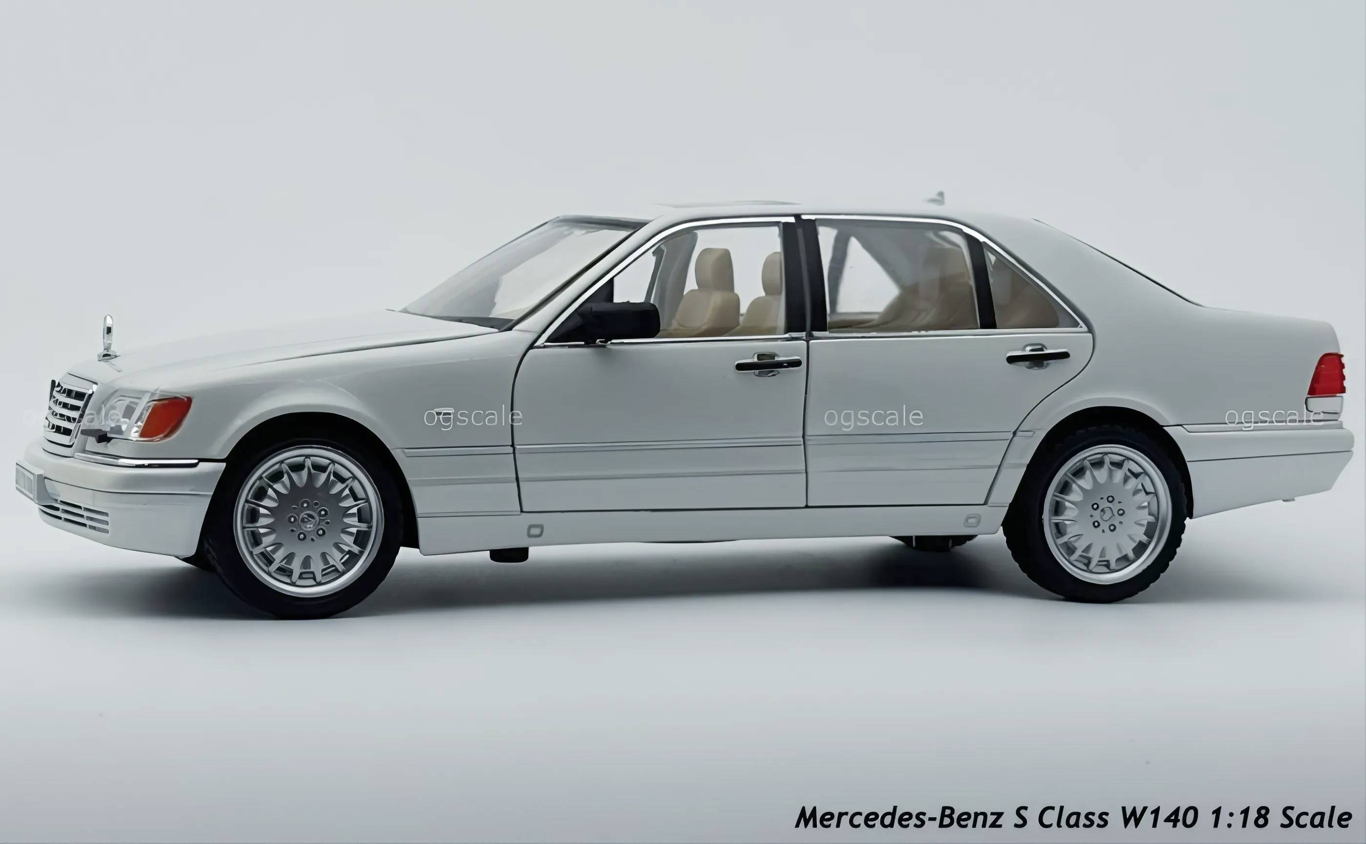 1997 Mercedes-Benz S-Class W140 diecast scale model car - Large size