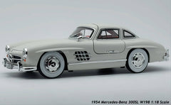 1954 Mercedes-Benz 300SL W198 diecast scale model car collectible - Large size