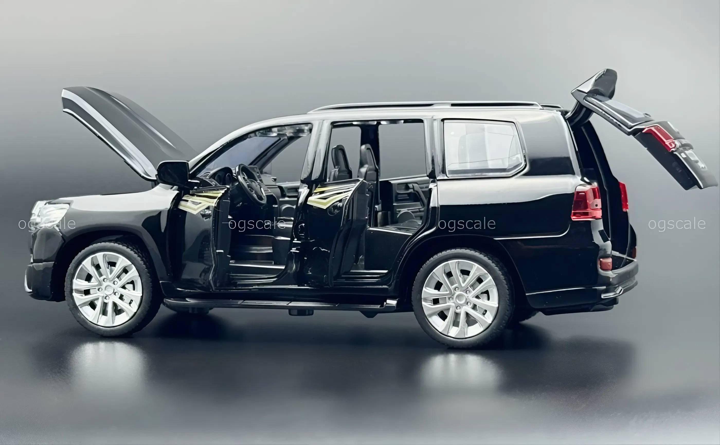 Toyota Land Cruiser LC200 models diecast scale miniature car