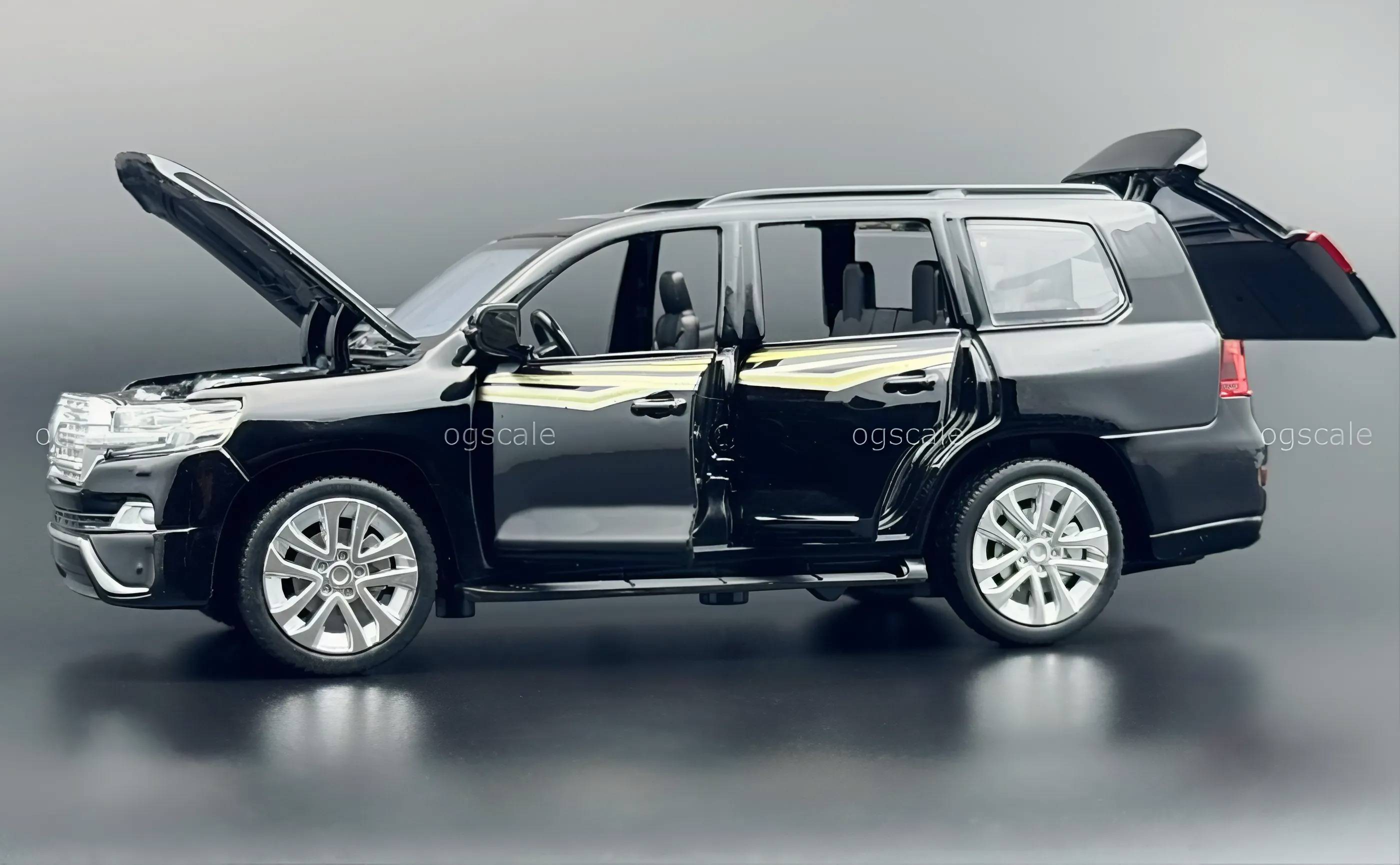 Toyota Land Cruiser LC200 models diecast scale miniature car