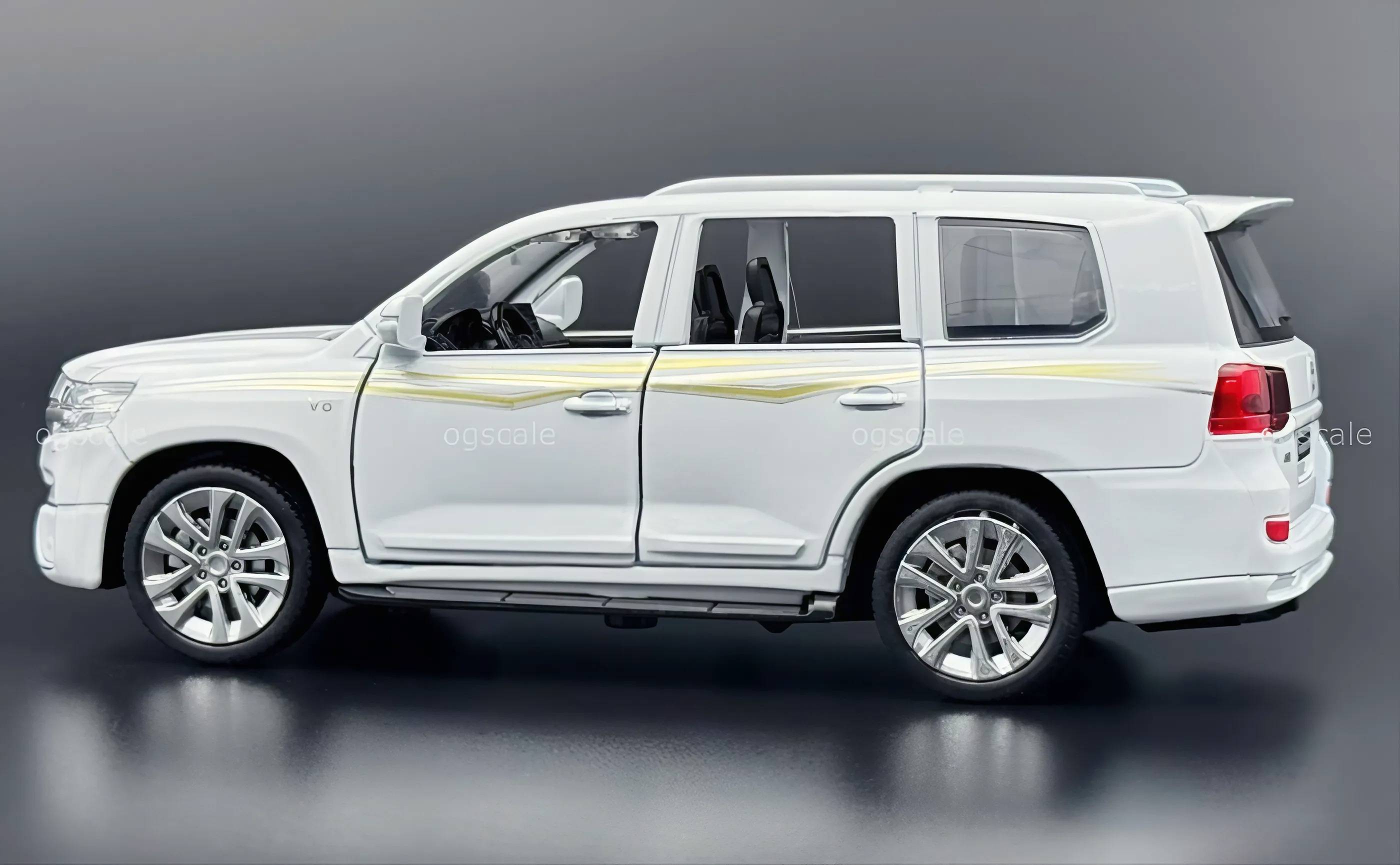 Toyota Land Cruiser LC200 models diecast scale miniature car
