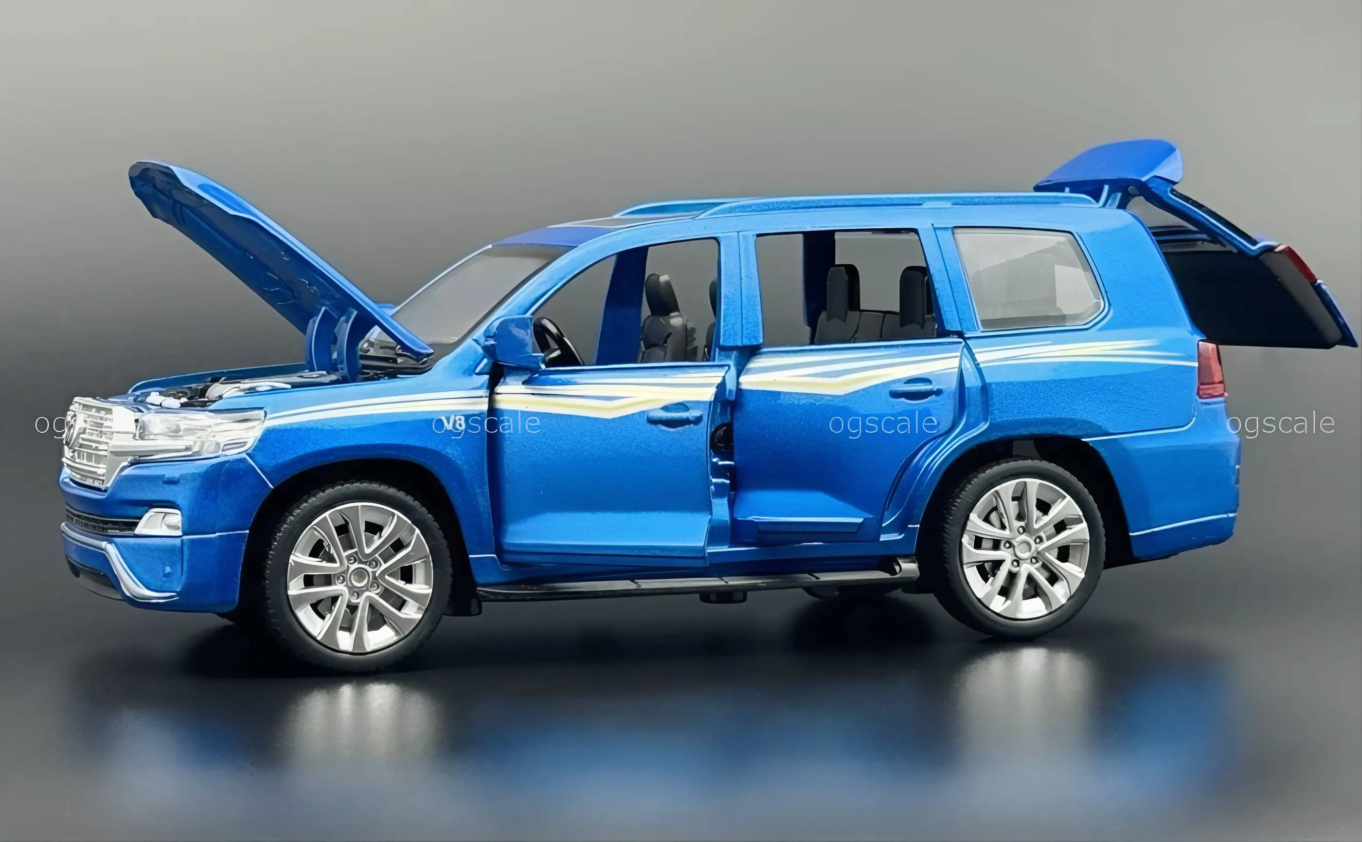 Toyota Land Cruiser LC200 models diecast scale miniature car