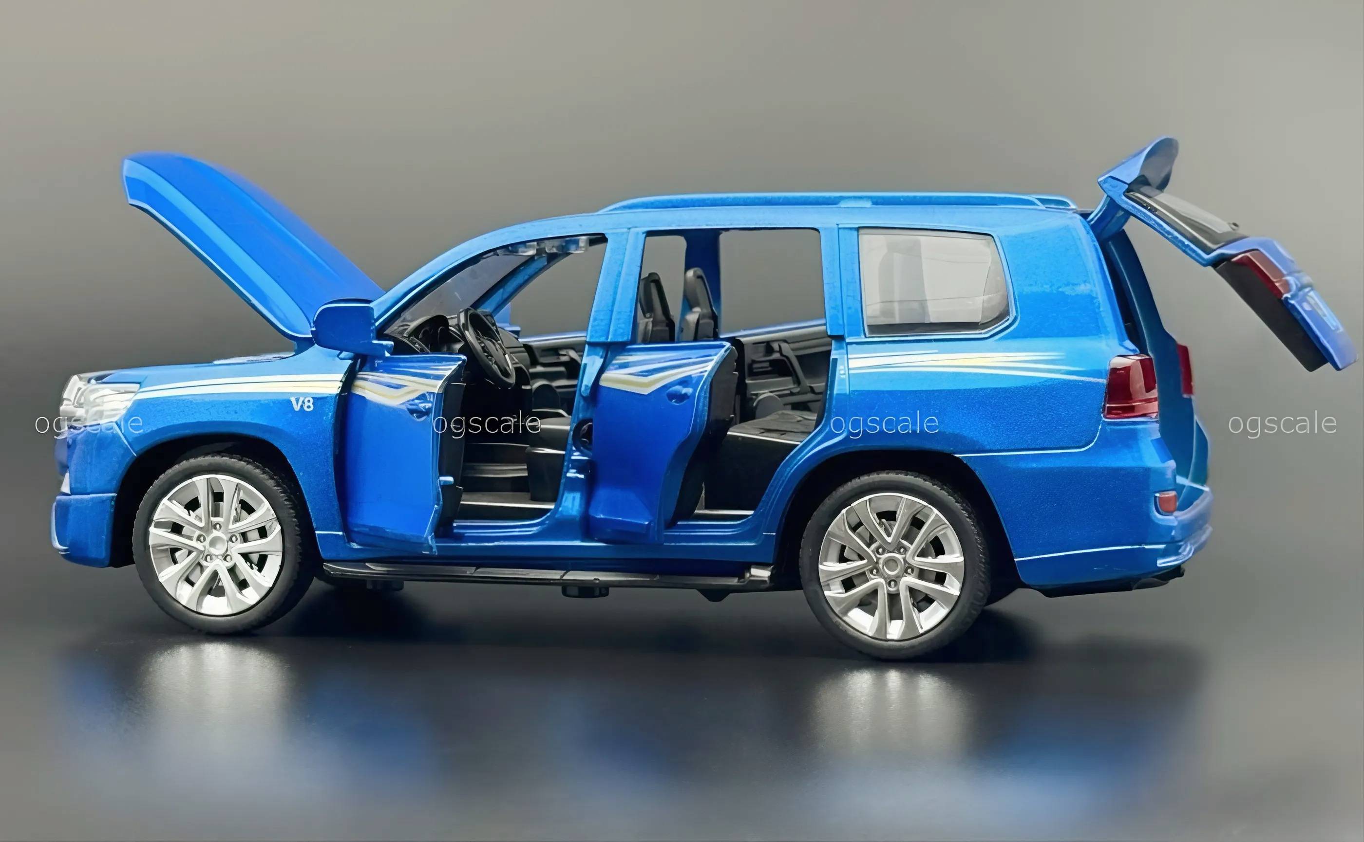 Toyota Land Cruiser LC200 models diecast scale miniature car