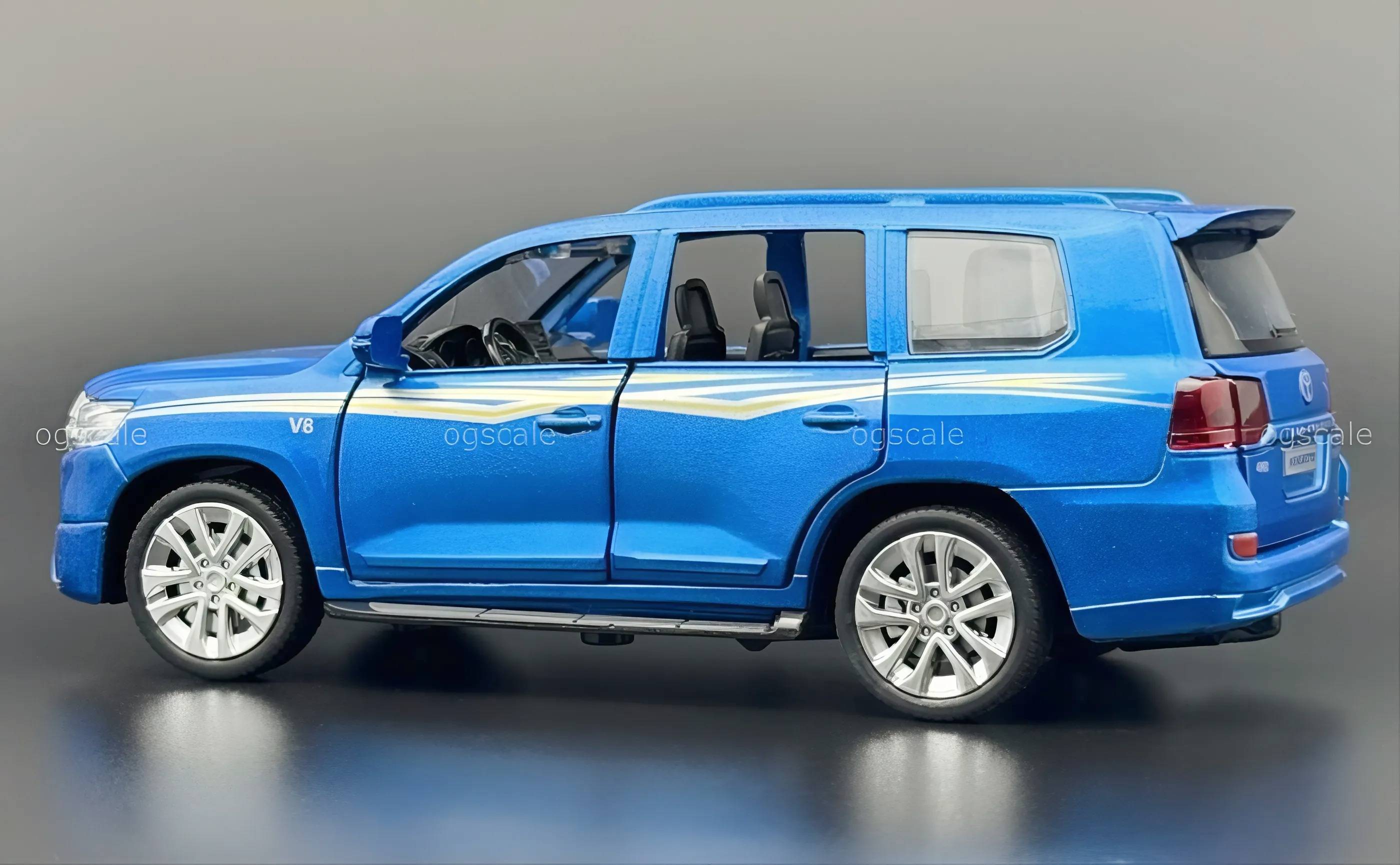 Toyota Land Cruiser LC200 models diecast scale miniature car